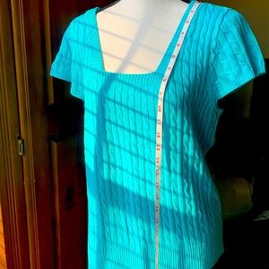 Jeanne Pierre Cable Knit Top